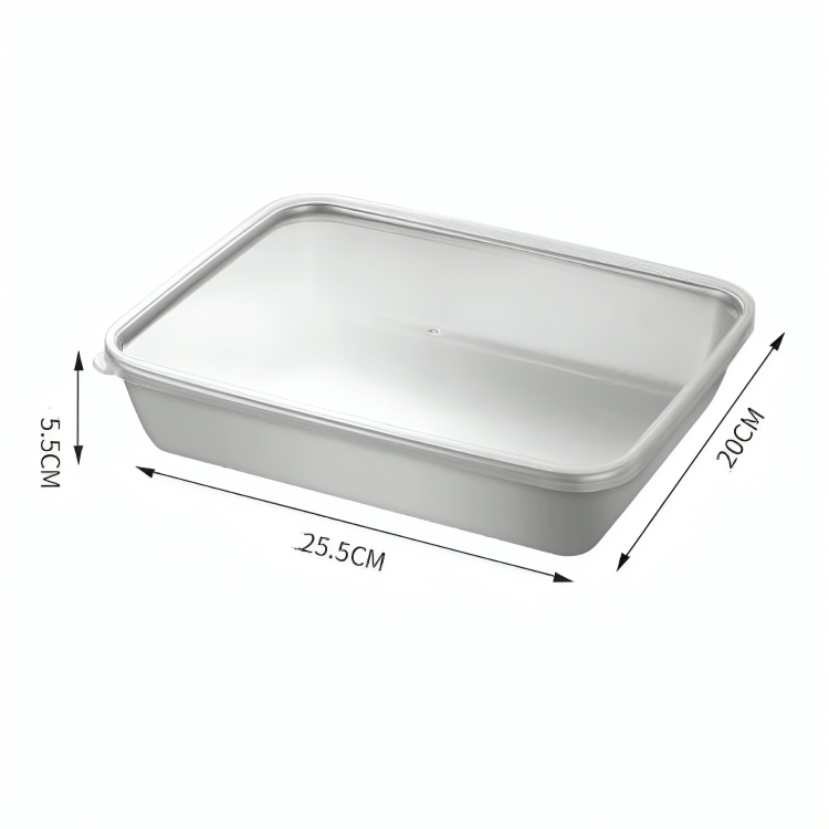 Stainless Steel Square Food Preparation Plate