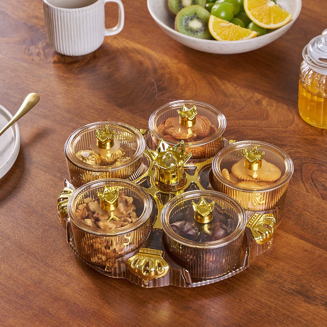 Classic Rotate Snack Dish Tray
