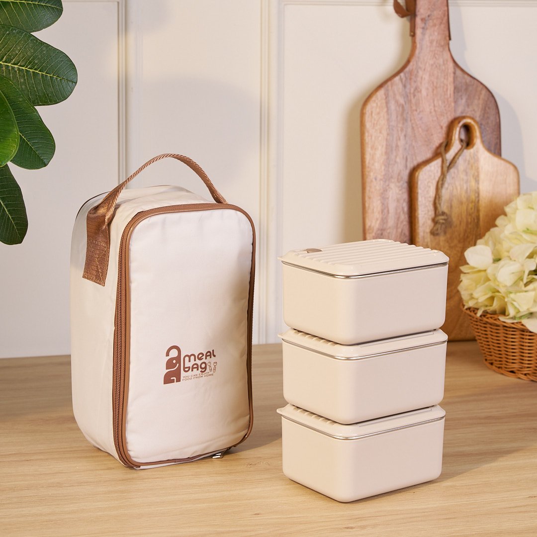 Microwaveable Stainless Steel Lunch Box