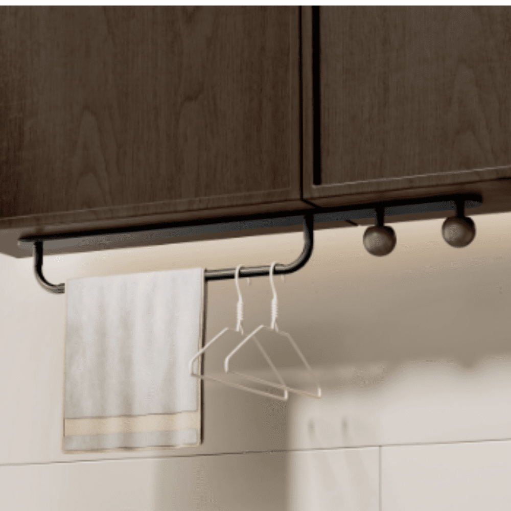 Multi-Purpose Wall Mounted Towel Storage Hanging Rack