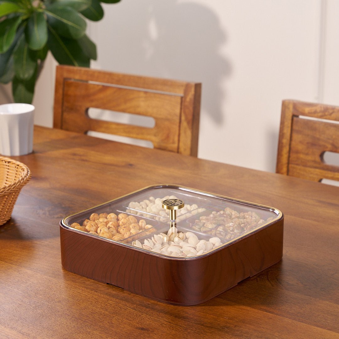 Multi-Purpose Moisture-Proof Wooden Serving Tray