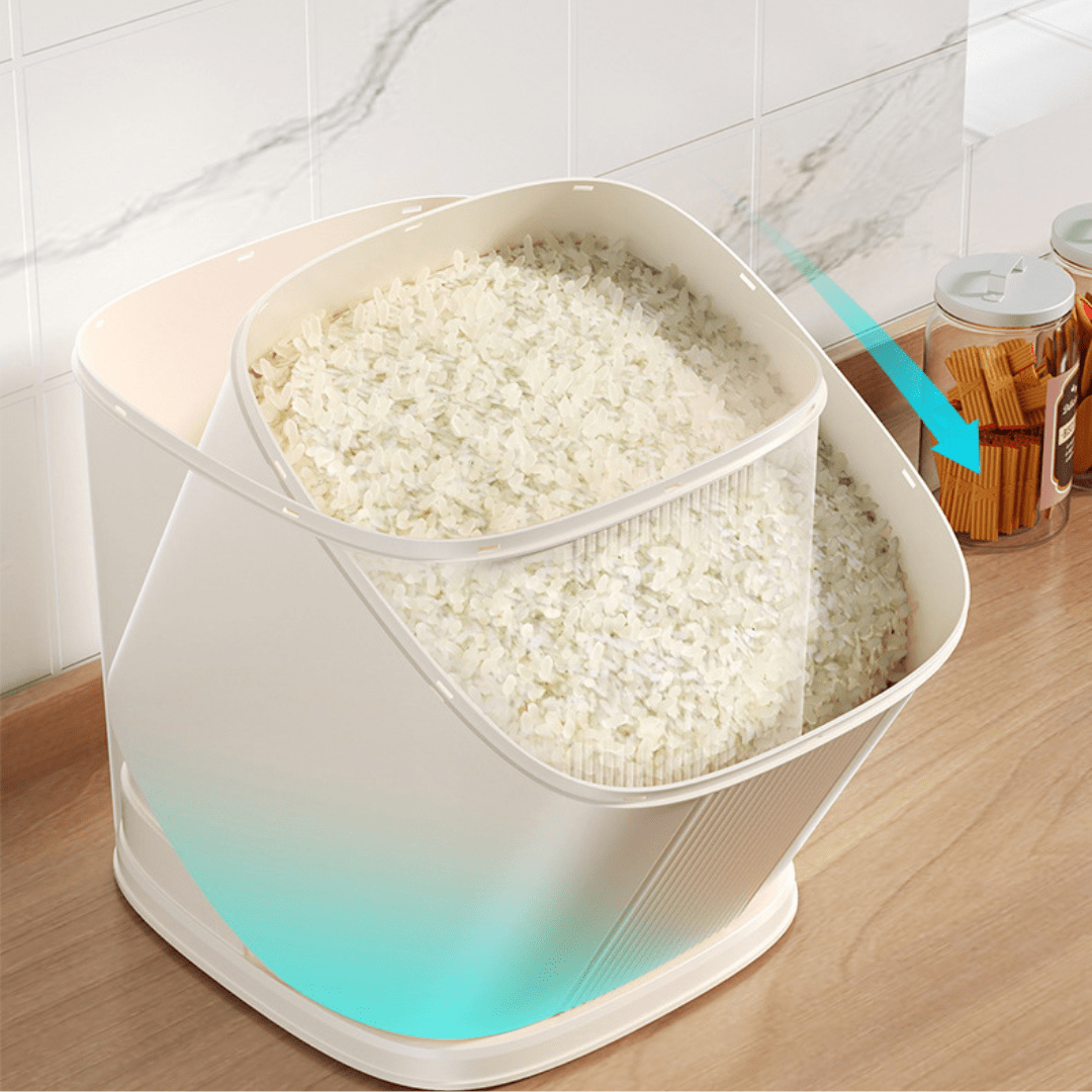 Multifunctional Plastic Moisture Proof Grain 6Kg Storage Container