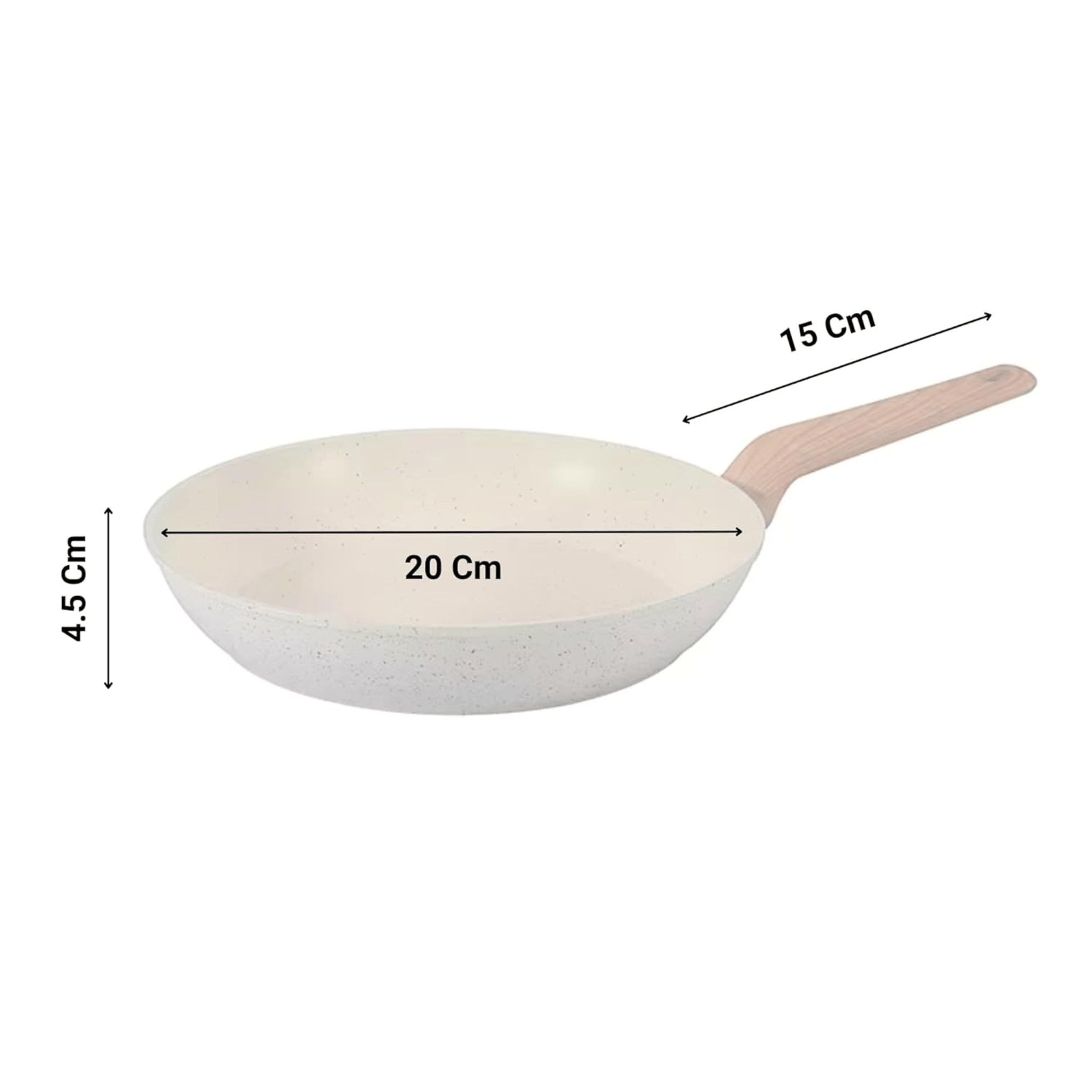 Maifan Stone Non-Stick Frying Pan with Induction Base (20CM)