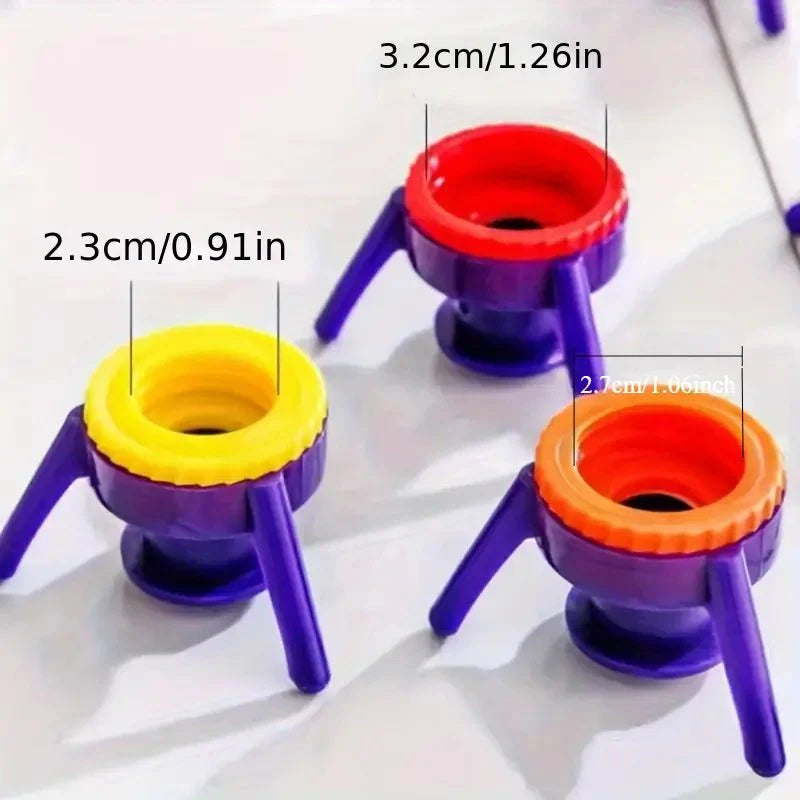 Multifunctional Leak-Proof Bottle Holder With 3-Leg Support