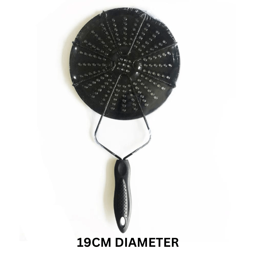 Thermal Anti-Burn Black Cooking Plate