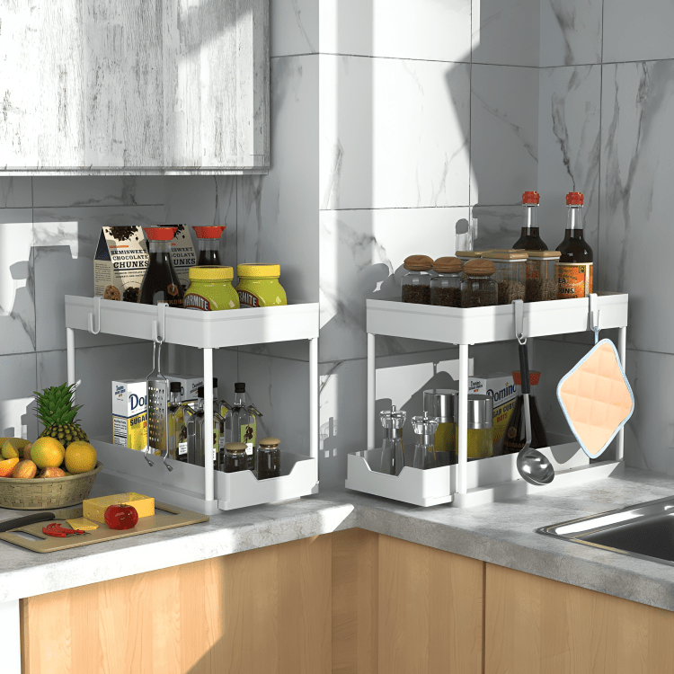 Multi-purpose Under Sink Shelf Organizer
