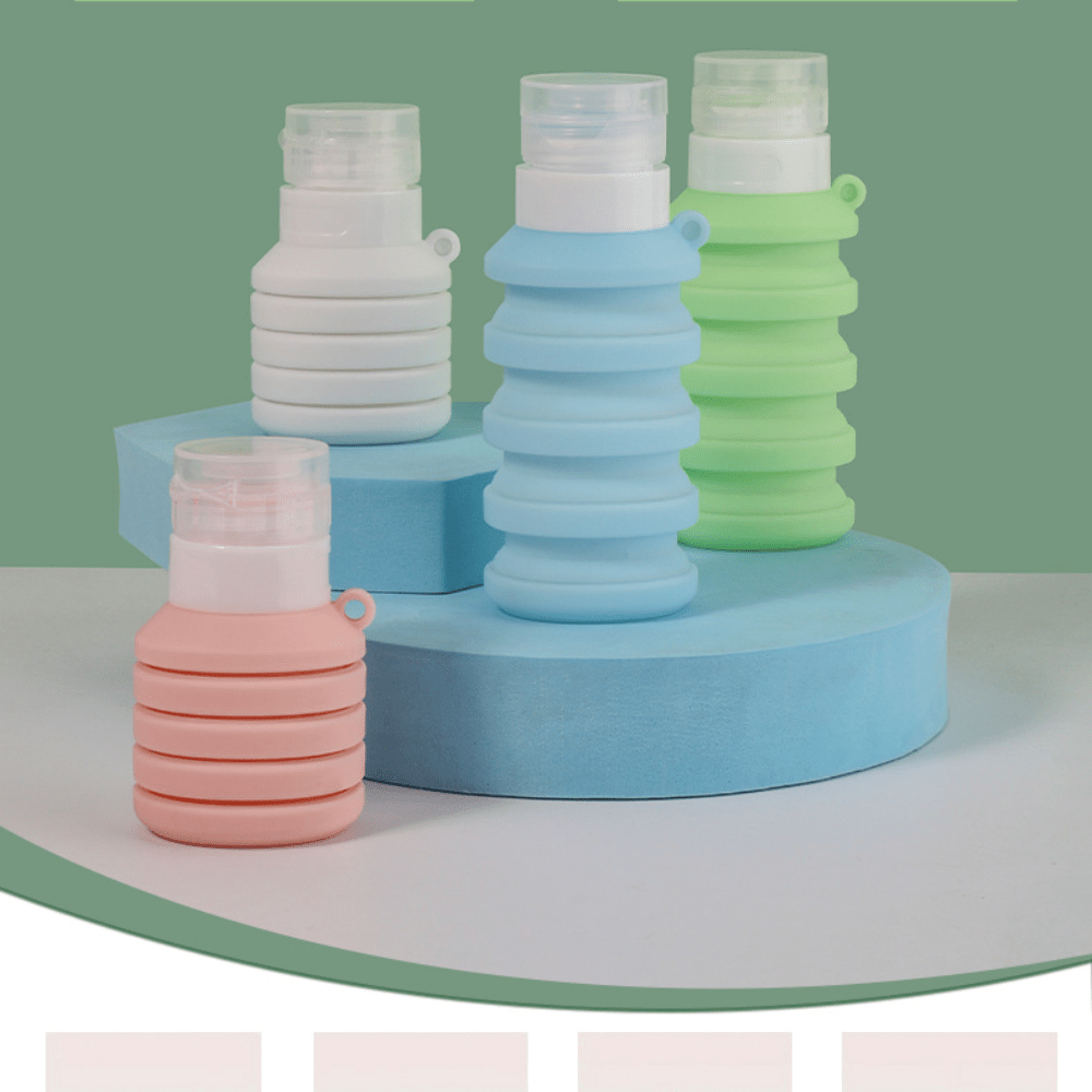 Multi-Purpose Foldable Silicone Bottle