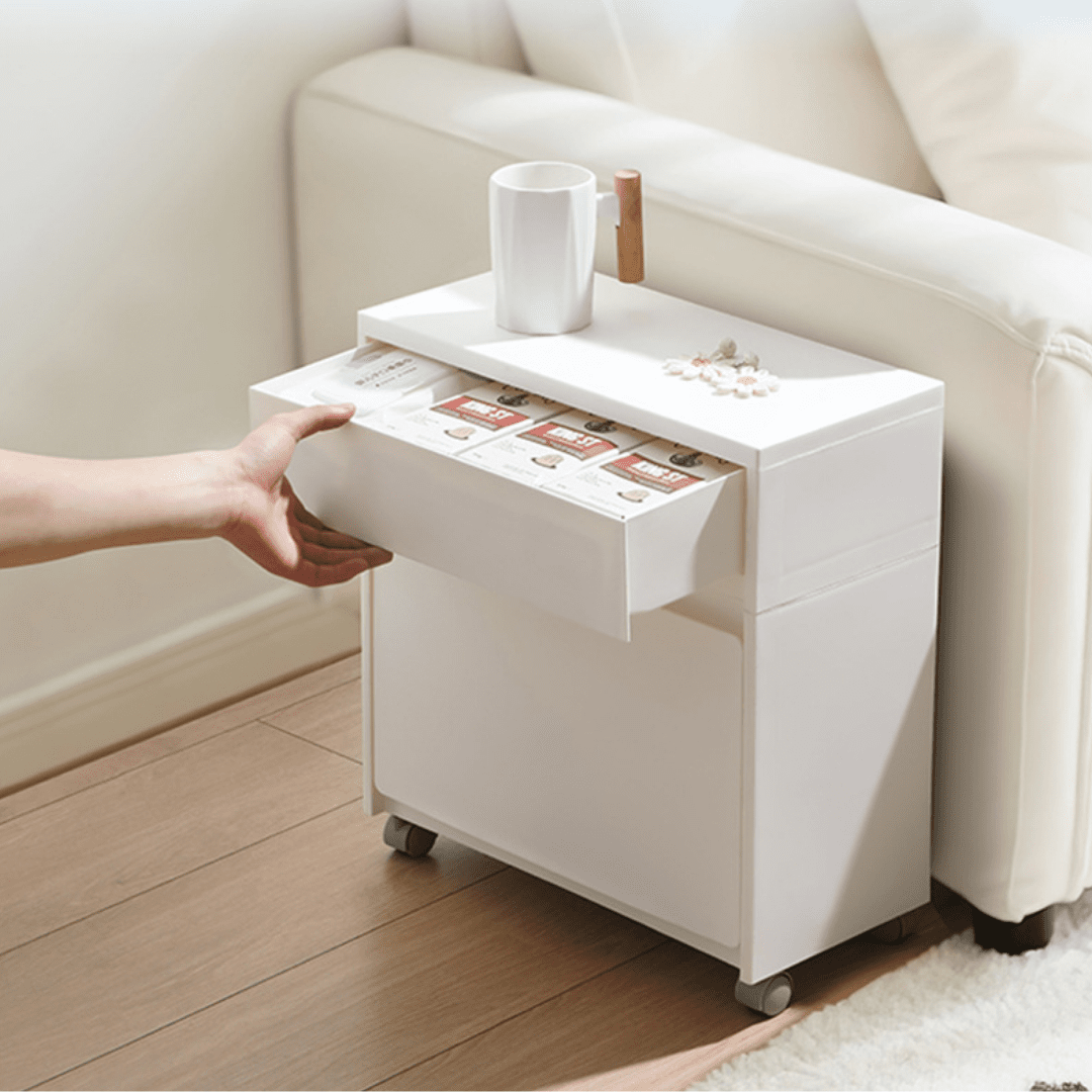 Movable Drawer Type Storage Cabinet with Wheels