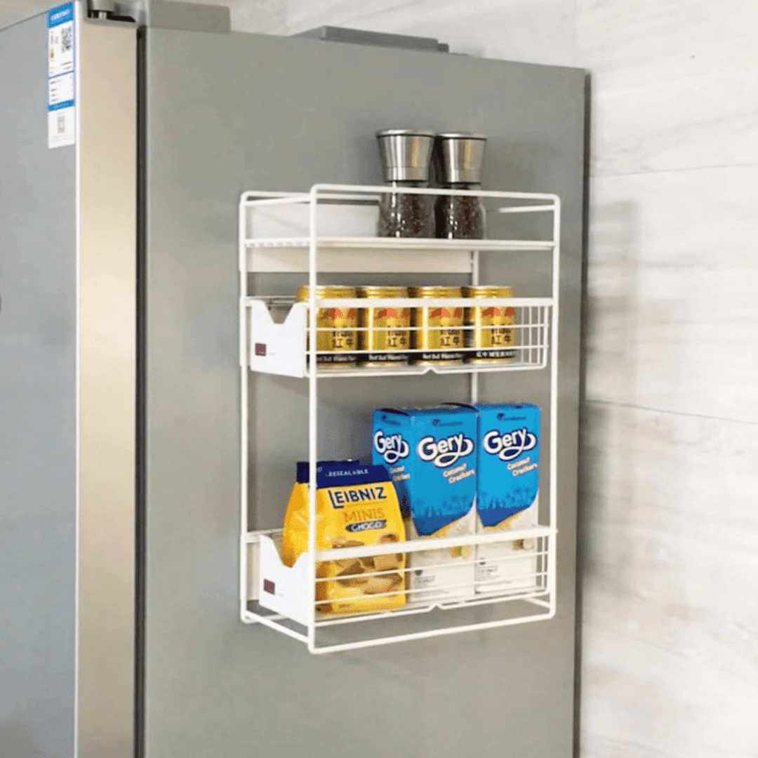 Kitchen Magnetic Refrigerator Side Hanger