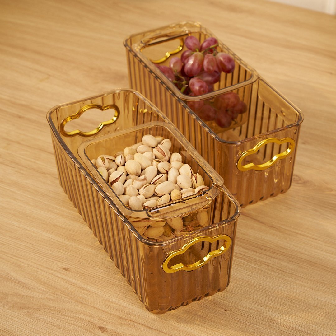 Hollow Design Luxury Draining Storage Box