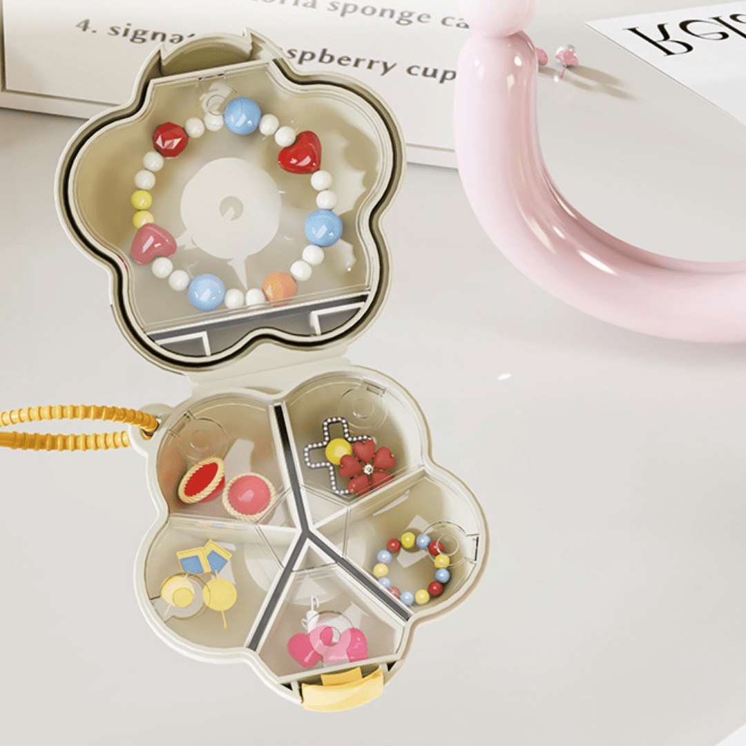 Multi-Purpose Mini Storage Pill & Jewelry Organizer Case