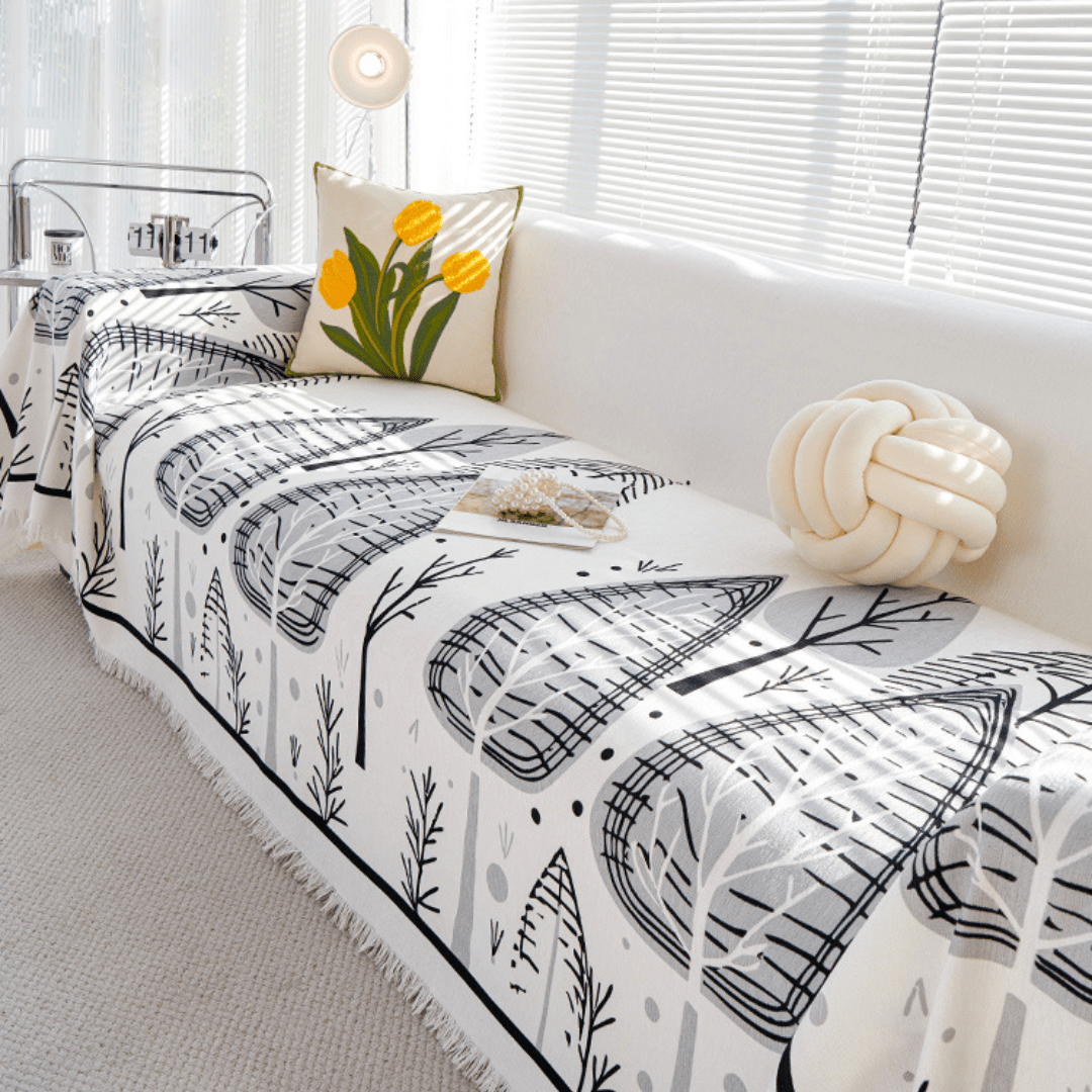 Elegance Chenille Sofa Cover : [EM-SC-28]