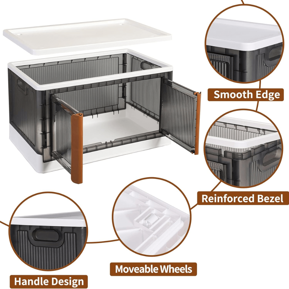 Single-Layer Multi-Bin Cube Storage Cabinet
