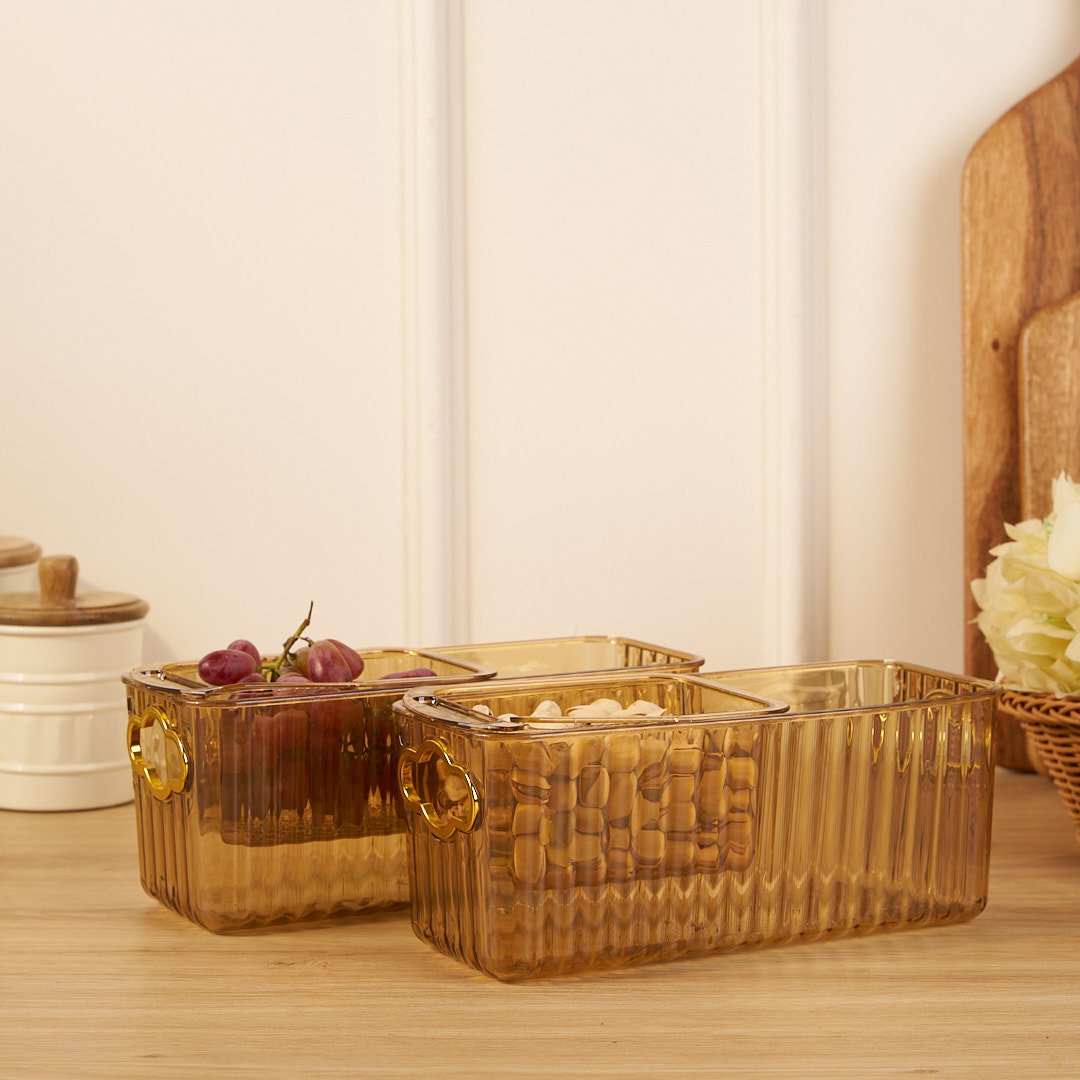 Hollow Design Luxury Draining Storage Box