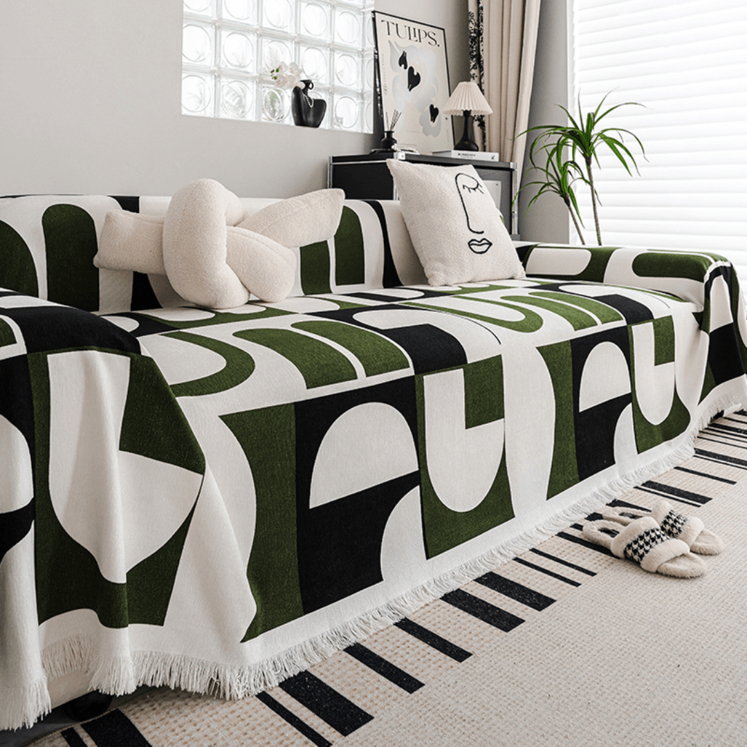 Elegance Chenille Sofa Cover : [EM-SC-07]