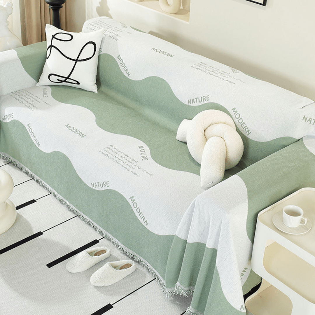 Elegance Chenille Sofa Cover : [EM-SC-15]