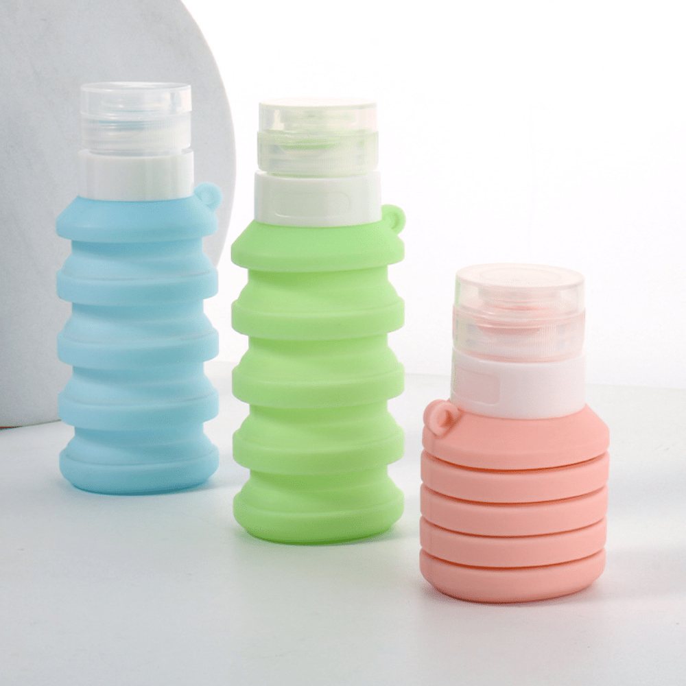 Multi-Purpose Foldable Silicone Bottle