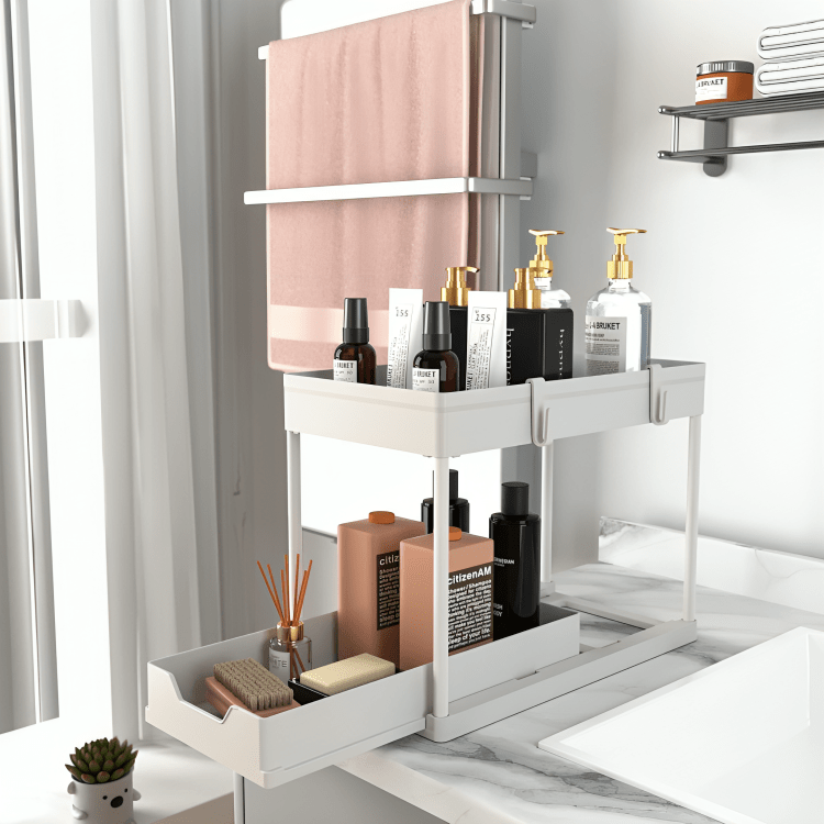 Multi-purpose Under Sink Shelf Organizer