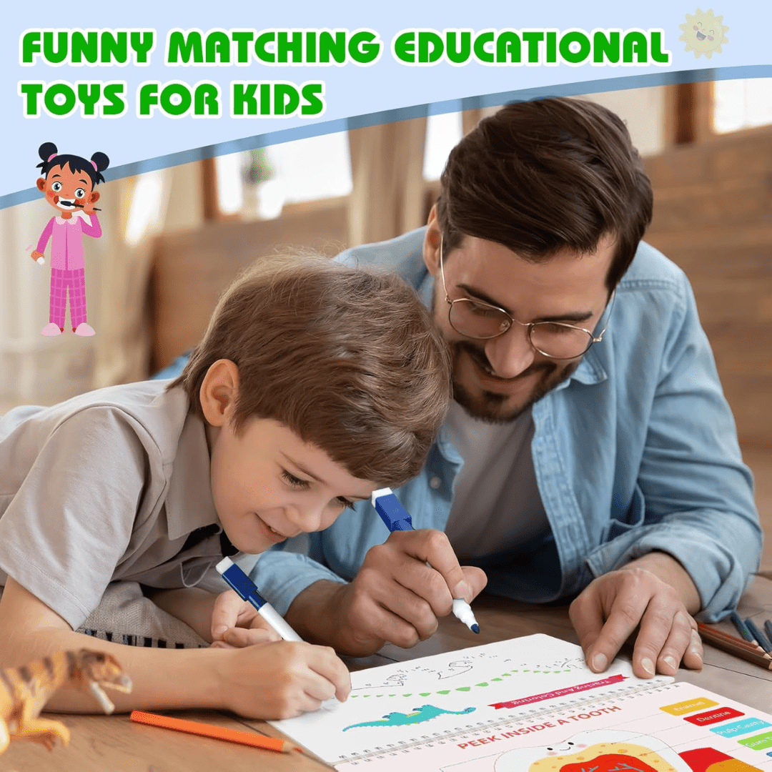 Montessori Busy Book For Kids