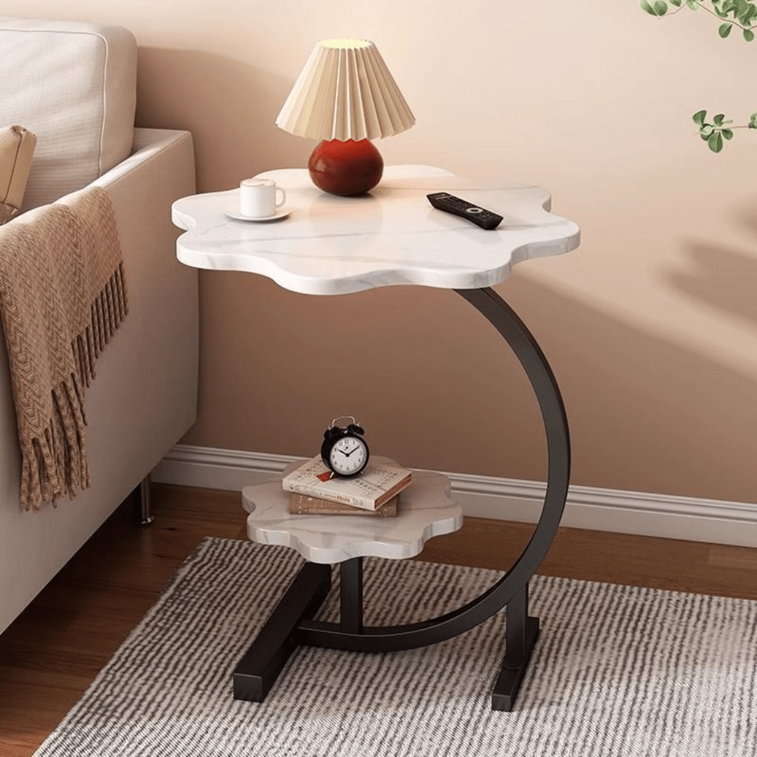Multi-Purpose Wooden Bedside and Sofa Side Table