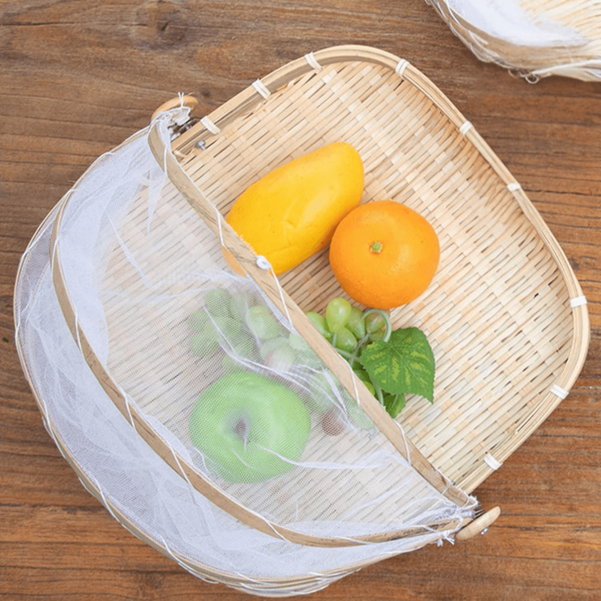 Nature Shield Square Bamboo Basket (Large)