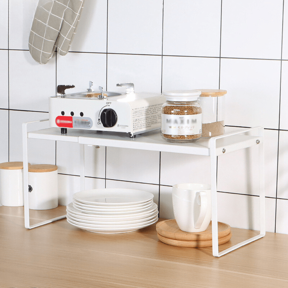 Stackable Counter Shelf Organizer