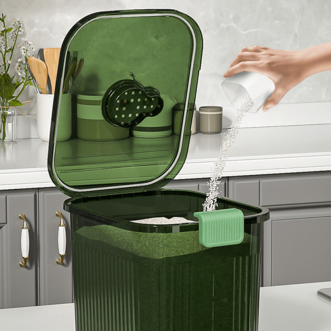 Multi-Purpose Plastic Airtight Food Storage Container With Lid