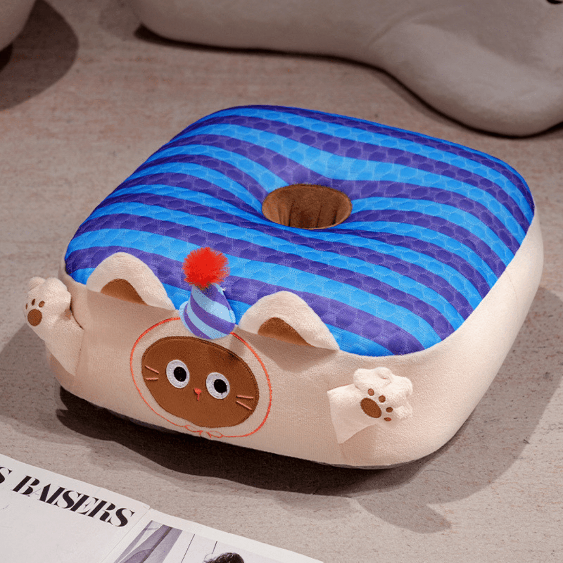 Soft Cartoon-Shaped Cushion Seat