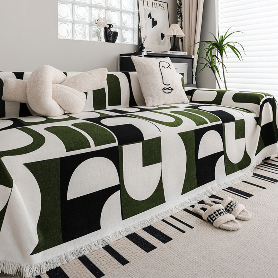 Elegance Chenille Sofa Cover : [EM-SC-07]