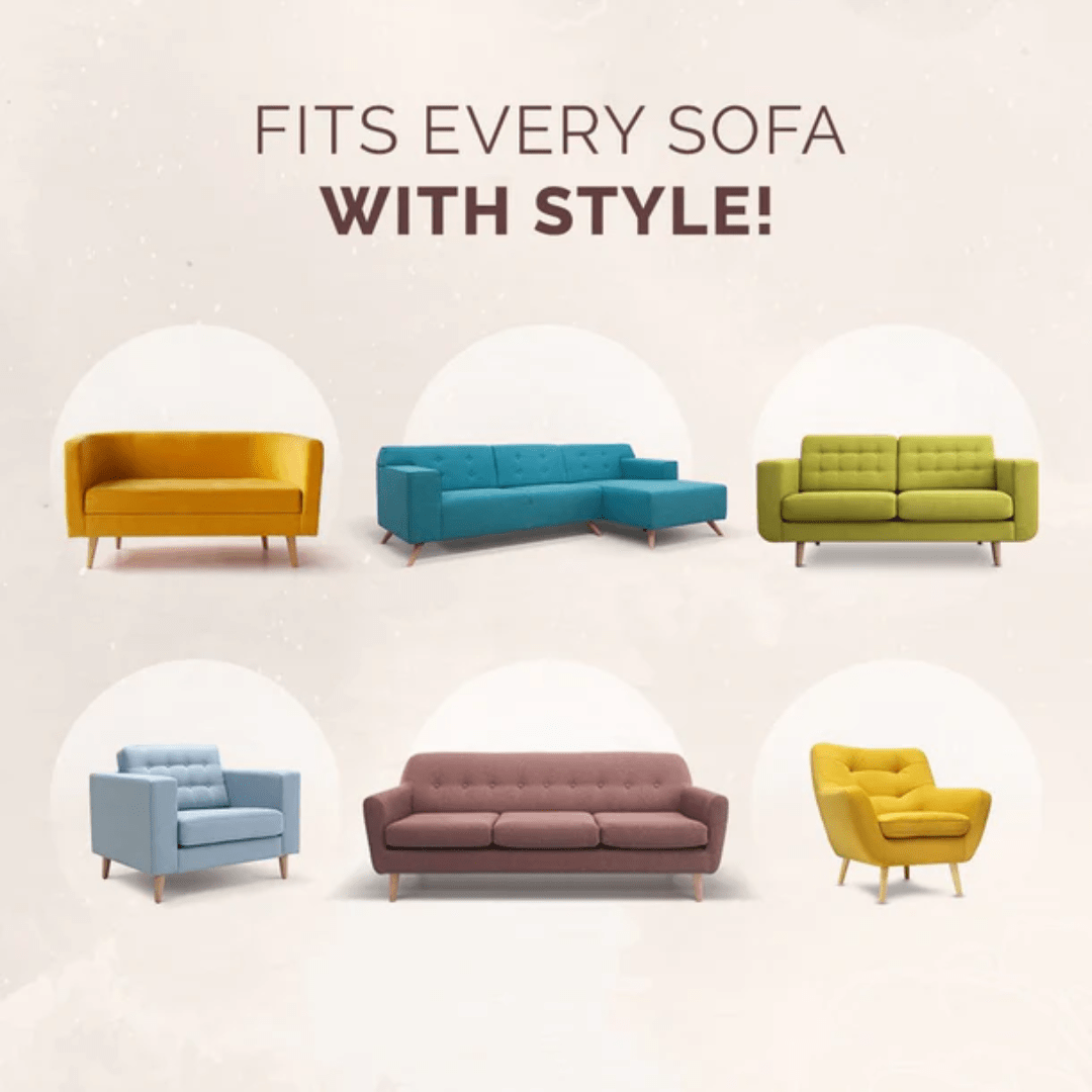 Elegance Chenille Sofa Cover : [EM-SC-32]