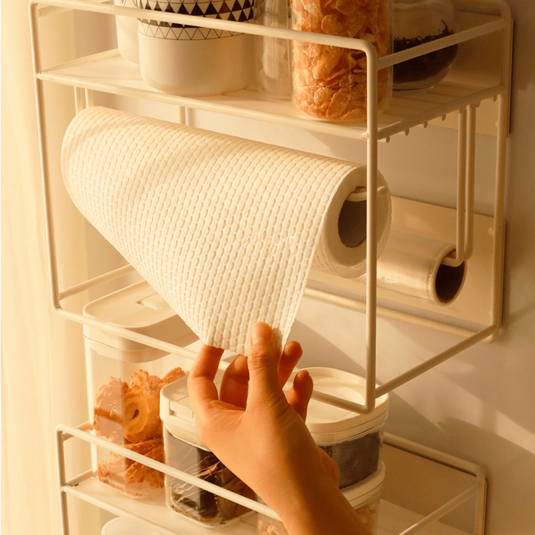 Kitchen Magnetic Refrigerator Side Hanger
