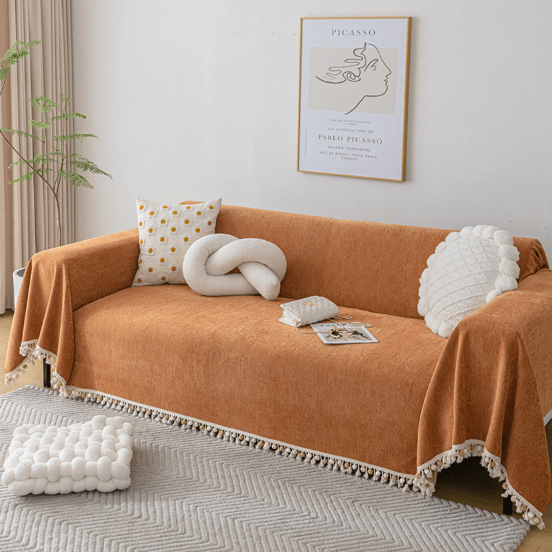 Elegance Chenille Sofa Cover : [EM-SC-31]