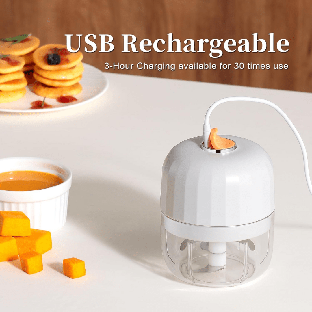 Rechargeable Portable Vegetable Grinder