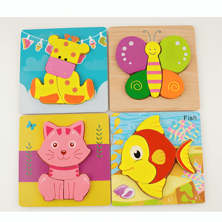Montessori Wooden Jigsaw Toddler Puzzle