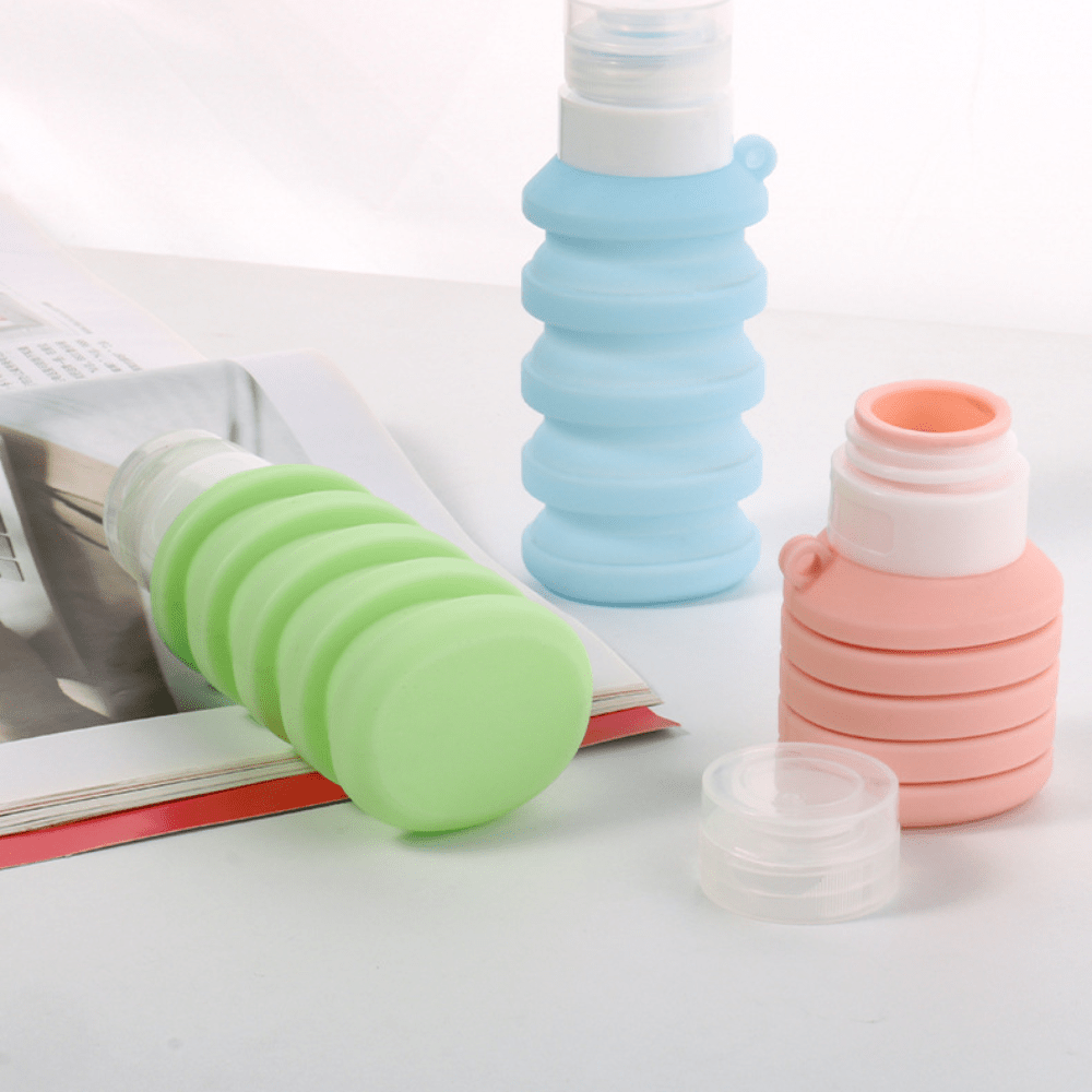Multi-Purpose Foldable Silicone Bottle