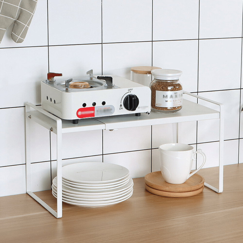 Stackable Counter Shelf Organizer