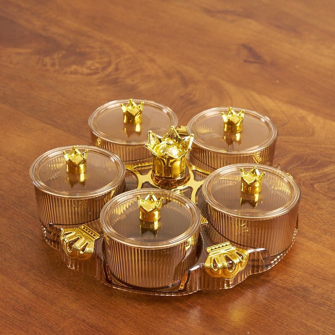 Classic Rotate Snack Dish Tray
