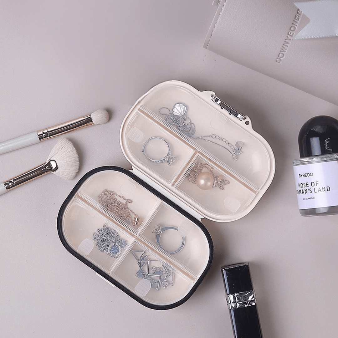 Multipurpose 7-Day Travel Pill And Storage Organizer Box