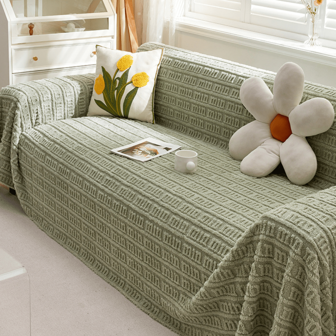 Elegance Chenille Sofa Cover : [EM-SC-27]