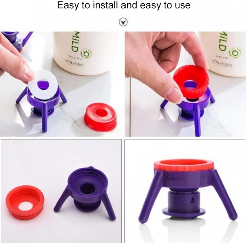 Multifunctional Leak-Proof Bottle Holder With 3-Leg Support