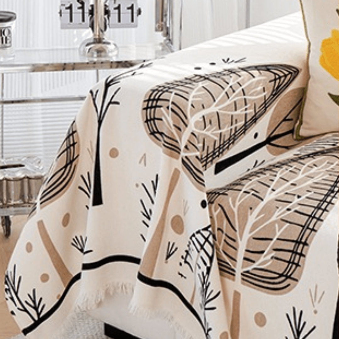 Elegance Chenille Sofa Cover : [EM-SC-28]