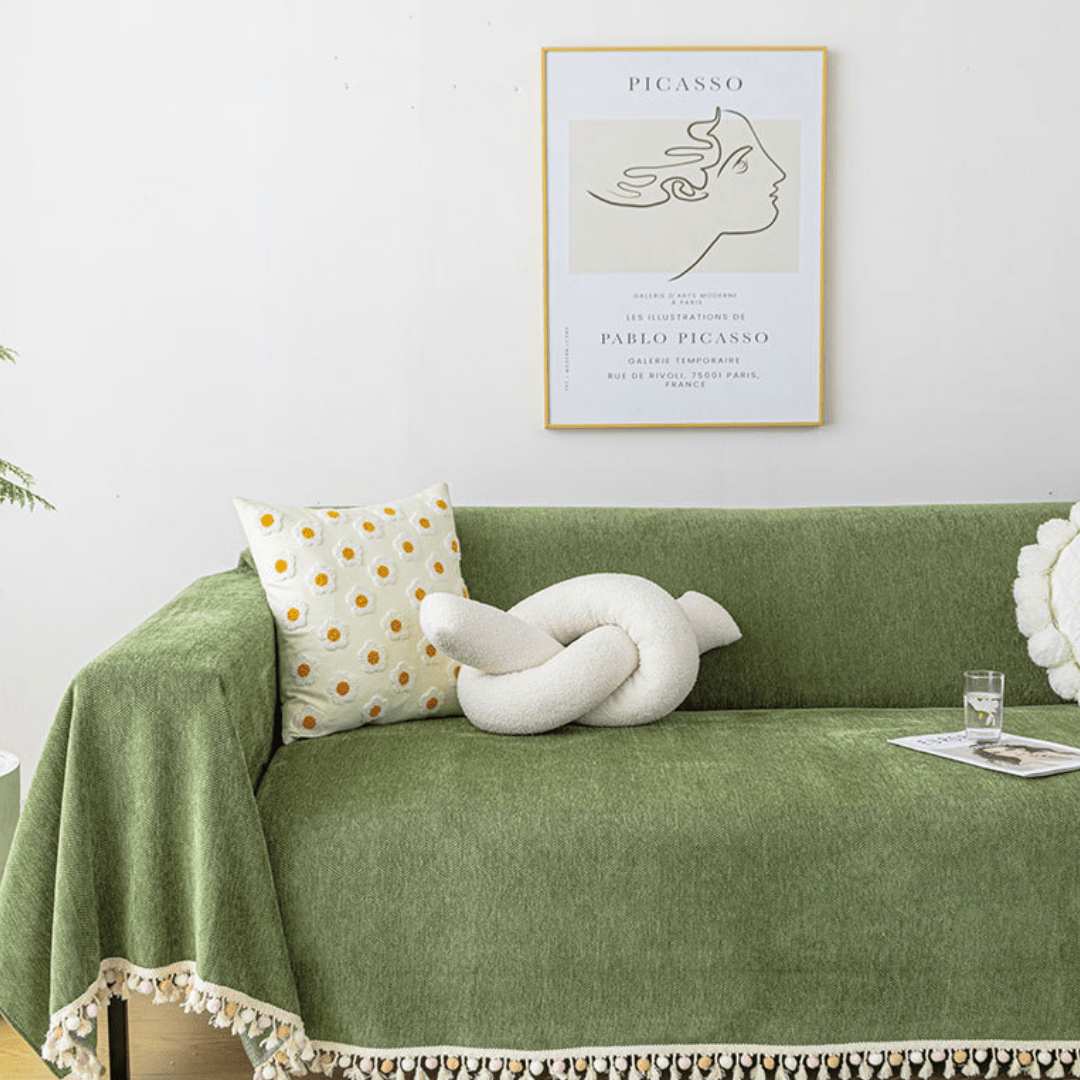 Elegance Chenille Sofa Cover : [EM-SC-31]