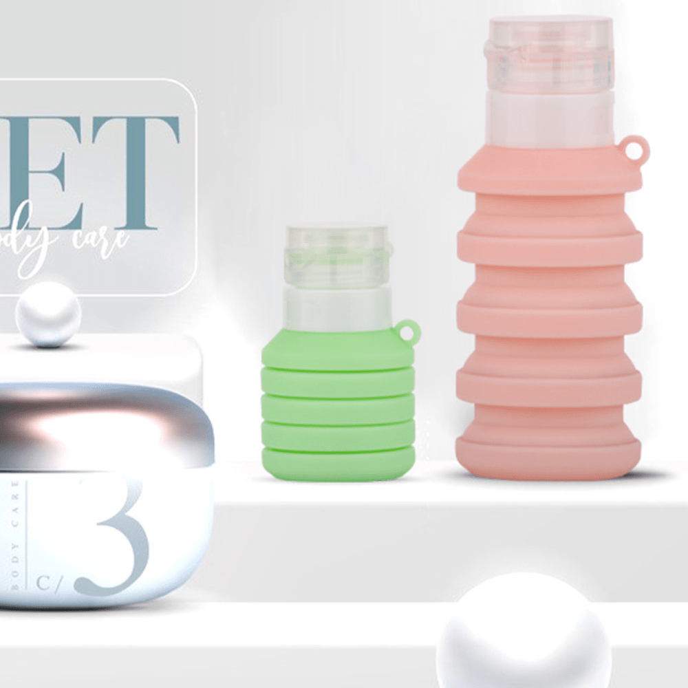 Multi-Purpose Foldable Silicone Bottle