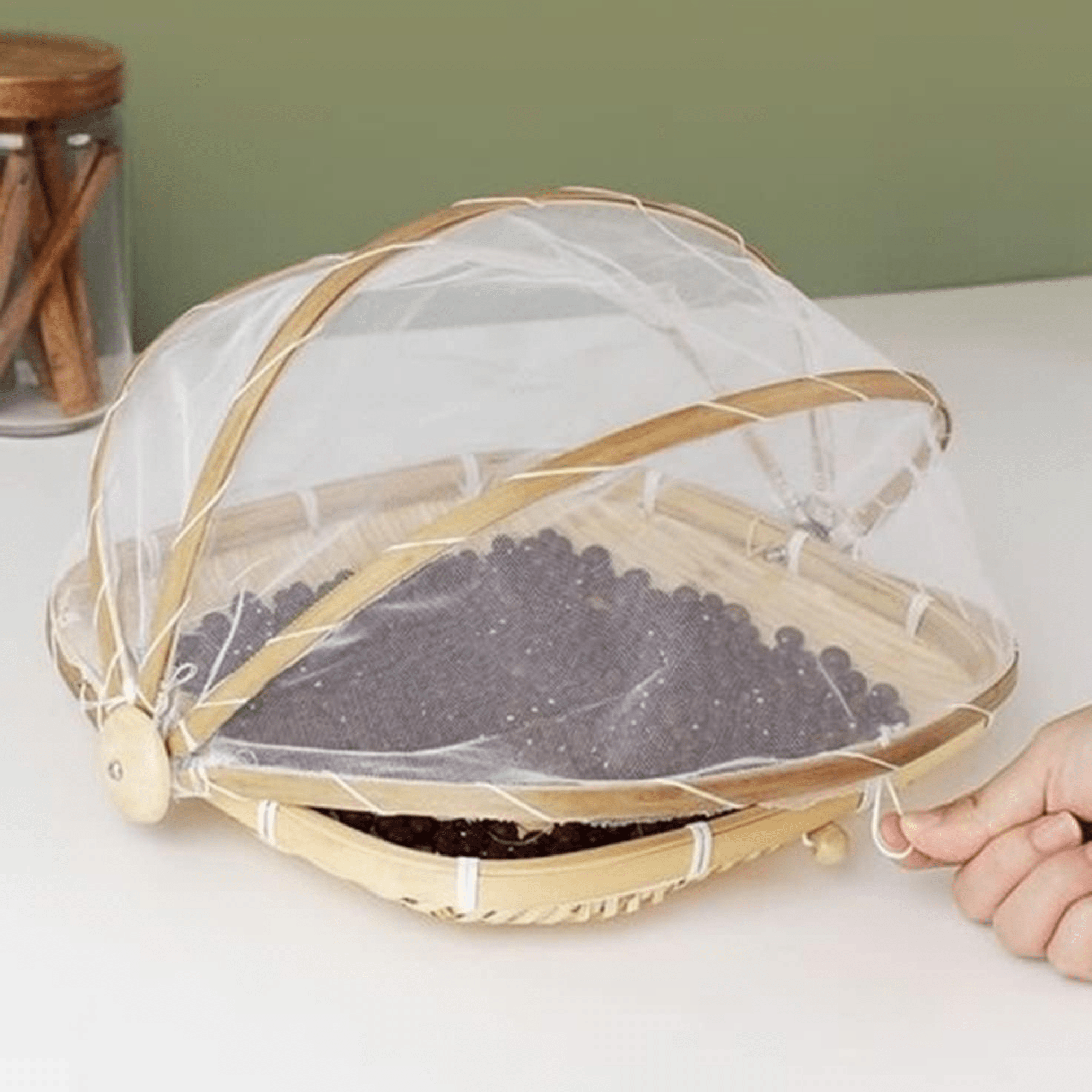 Nature Shield Square Bamboo Basket (Large)