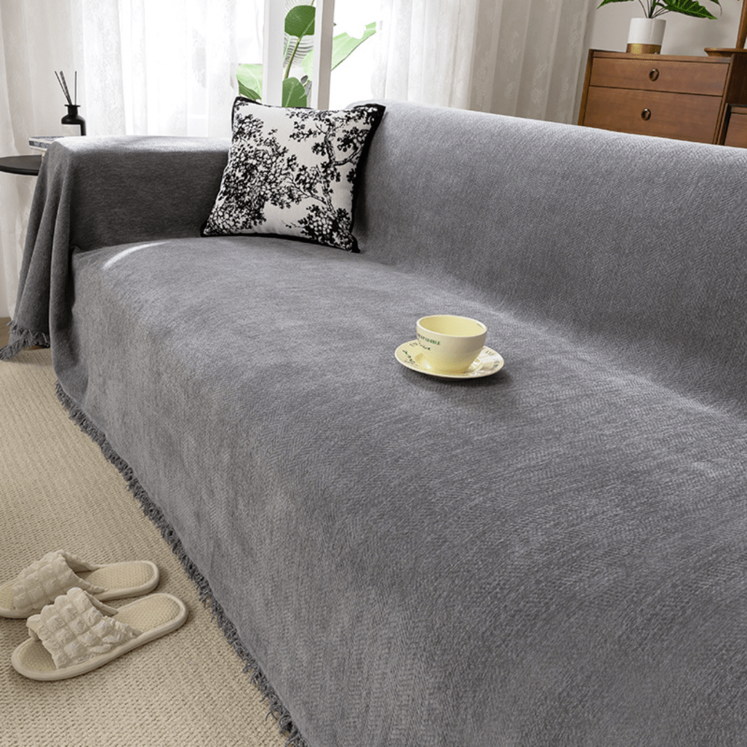 Elegance Chenille Sofa Cover : [EM-SC-13]