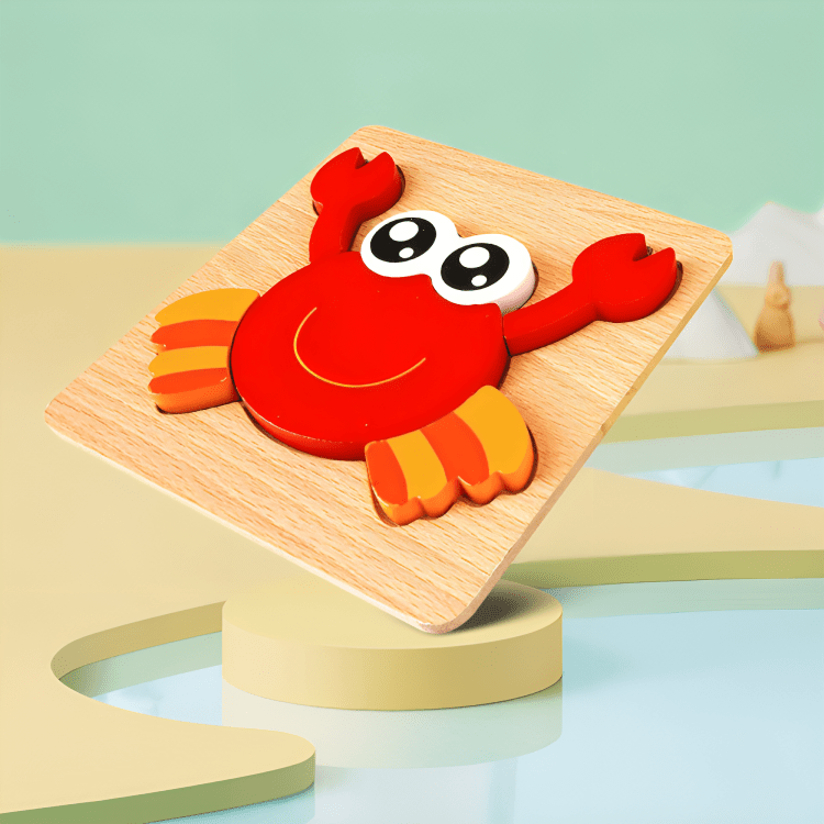 Montessori Wooden Jigsaw Toddler Puzzle