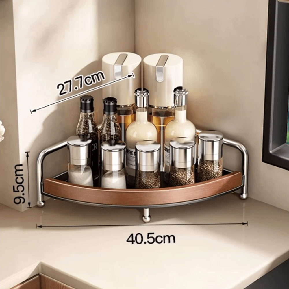 Multi-Layer Corner Storage Organizer Rack