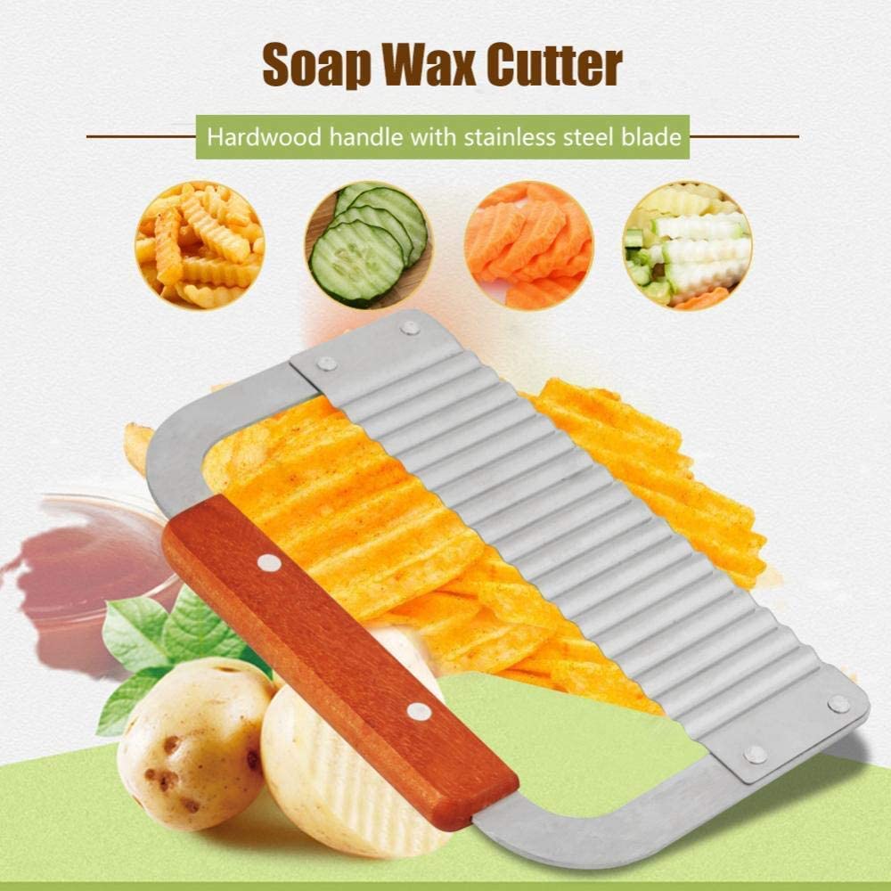 Premium Stainless Steel Vegetable Crinkle Slicer