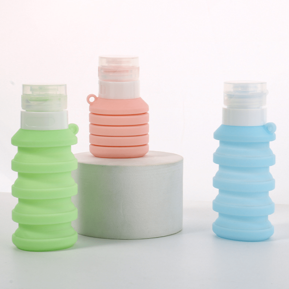 Multi-Purpose Foldable Silicone Bottle