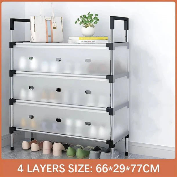 Multi-Tier Dust-Proof Shoe Rack
